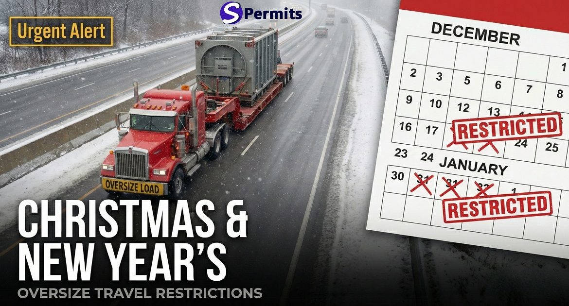 Holiday Oversize Restrictions